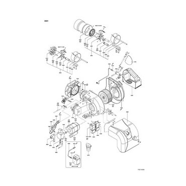 3122709 ЖИДКОТОПЛИВНАЯ ГОРЕЛКА ECOFLAM MAX P 15 AB HS TL (L+S) 230 V 50 Hz