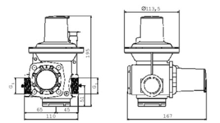 Регулятор давления серии HP 100