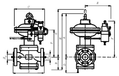 Регулятор давления серии Reflux 819/FO