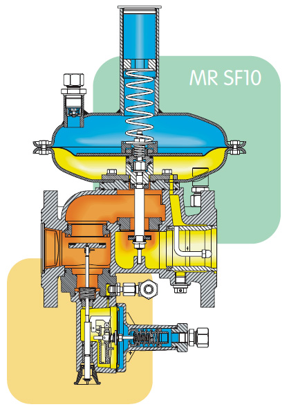 Чертеж регулятора MR SF10