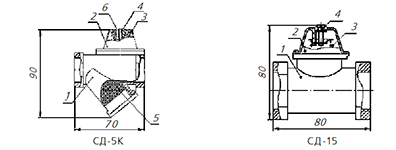 Стабилизаторы давления котловые СД-5К, СД-15