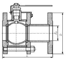 Кран шаровой 11с67п (КЗШС41нж)