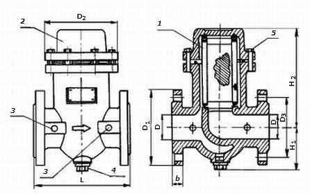 Фильтры газа ФГ16-50 (-В) с ДПД, ФГ16-80 (-В) с ДПД, ФГ16-100 (-В) с ДПД